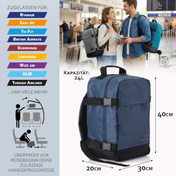 BAMBINIWELT Handgepäck, Rucksack ,Reise Koffer, Boardgepäck,  40x25x20cm oder 40x30x20cm